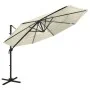 Sombrilla de 4 niveles con poste de aluminio arena 3x3 m de vidaXL, Sombrillas - Ref: Foro24-313828, Precio: 193,94 €, Descue...