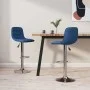 Kitchen stools 2 units blue fabric by , Kitchen stools - Ref: Foro24-333949, Price: 119,95 €, Discount: %
