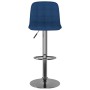 Taburetes de cocina 2 unidades tela azul de , Taburetes de cocina - Ref: Foro24-333949, Precio: 115,88 €, Descuento: %