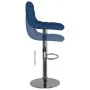 Kitchen stools 2 units blue fabric by , Kitchen stools - Ref: Foro24-333949, Price: 119,95 €, Discount: %