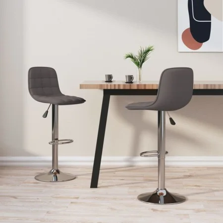 Kitchen stools 2 units gray taupe fabric by , Kitchen stools - Ref: Foro24-333954, Price: 133,68 €, Discount: %