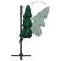 Sombrilla de 4 niveles con poste de aluminio verde 3x3 m de vidaXL, Sombrillas - Ref: Foro24-313829, Precio: 192,83 €, Descue...