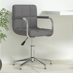 Silla de oficina giratoria tela gris oscuro de , Sillas de oficina - Ref: Foro24-334730, Precio: 105,54 €, Descuento: %