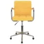Silla de oficina giratoria de tela amarilla mostaza de , Sillas de oficina - Ref: Foro24-334798, Precio: 111,84 €, Descuento: %