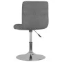 Taburete de cocina giratorio de tela gris claro de , Taburetes de cocina - Ref: Foro24-334199, Precio: 83,41 €, Descuento: %