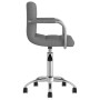 Silla de comedor giratoria tela gris claro de , Sillas de comedor - Ref: Foro24-3087969, Precio: 95,83 €, Descuento: %