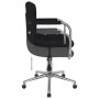 Silla de comedor giratoria tela negro de , Sillas de comedor - Ref: Foro24-3088161, Precio: 102,26 €, Descuento: %