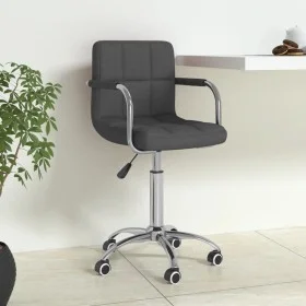 Silla de oficina giratoria tela gris oscuro de , Sillas de oficina - Ref: Foro24-334668, Precio: 94,45 €, Descuento: %