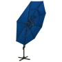 Sombrilla de 4 niveles con poste de aluminio azul 3x3 m de vidaXL, Sombrillas - Ref: Foro24-313835, Precio: 160,57 €, Descuen...