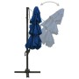 Sombrilla de 4 niveles con poste de aluminio azul 3x3 m de vidaXL, Sombrillas - Ref: Foro24-313835, Precio: 160,57 €, Descuen...