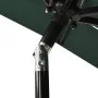 Sombrilla de 3 niveles con poste de aluminio verde 2x2 m de vidaXL, Sombrillas - Ref: Foro24-313845, Precio: 59,23 €, Descuen...