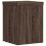 Soportes de plantas 2 uds madera marrón roble 15x15x20 cm de , Soportes para macetas - Ref: Foro24-852894, Precio: 24,76 €, D...