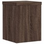 Soportes de plantas 2 uds madera marrón roble 15x15x20 cm de , Soportes para macetas - Ref: Foro24-852894, Precio: 25,16 €, D...