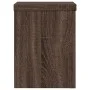 Soportes de plantas 2 uds madera marrón roble 15x15x20 cm de , Soportes para macetas - Ref: Foro24-852894, Precio: 24,76 €, D...
