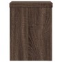 Soportes de plantas 2 uds madera marrón roble 15x15x20 cm de , Soportes para macetas - Ref: Foro24-852894, Precio: 25,16 €, D...