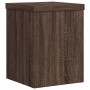 Soportes de plantas 2 uds madera marrón roble 15x15x20 cm de , Soportes para macetas - Ref: Foro24-852894, Precio: 25,16 €, D...