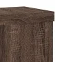 Soportes de plantas 2 uds madera marrón roble 15x15x20 cm de , Soportes para macetas - Ref: Foro24-852894, Precio: 24,76 €, D...