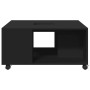 Mesa de centro madera de ingeniería negro 80x80x40 cm de , Mesas de centro - Ref: Foro24-853174, Precio: 81,74 €, Descuento: %