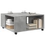 Mesa de centro madera de ingeniería gris hormigón 80x80x40 cm de , Mesas de centro - Ref: Foro24-853176, Precio: 79,40 €, Des...