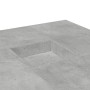 Mesa de centro madera de ingeniería gris hormigón 80x80x40 cm de , Mesas de centro - Ref: Foro24-853176, Precio: 79,40 €, Des...