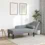 Sofá diván con cojines tela gris claro de , Divanes - Ref: Foro24-4007596, Precio: 155,84 €, Descuento: %