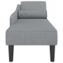 Sofá diván con cojines tela gris claro de , Divanes - Ref: Foro24-4007596, Precio: 155,84 €, Descuento: %