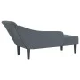 Sofá diván con cojines terciopelo gris oscuro de , Divanes - Ref: Foro24-4007589, Precio: 157,25 €, Descuento: %