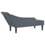 Sofá diván con cojines terciopelo gris oscuro de , Divanes - Ref: Foro24-4007589, Precio: 156,62 €, Descuento: %