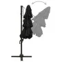 Sombrilla de 4 niveles con poste de aluminio negra 3x3 m de vidaXL, Sombrillas - Ref: Foro24-313834, Precio: 159,21 €, Descue...