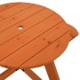 Mesa de picnic para 4 niños agujero para sombrilla madera abeto de , Mesas de jardín - Ref: Foro24-4008988, Precio: 100,54 €,...