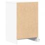 Mesitas de noche con luces LED 2 uds madera ingeniería blanca de , Mesitas de noche - Ref: Foro24-851999, Precio: 79,36 €, De...