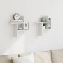 Estantes de pared 2 uds madera contrachapada blanco 38x12x38 cm de , Estantes y estanterías - Ref: Foro24-853245, Precio: 22,...