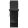 Estantería de pared madera de ingeniería negra 124,5x18x60,5 cm de , Estantes y estanterías - Ref: Foro24-853264, Precio: 45,...