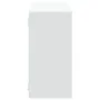 Estantería de pared madera ingeniería blanca 100x25x50 cm de , Estantes y estanterías - Ref: Foro24-853272, Precio: 50,76 €, ...