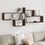 Estante de pared madera ingeniería marrón roble 167,5x18x68 cm de , Estantes y estanterías - Ref: Foro24-853323, Precio: 45,8...