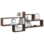 Estante de pared madera ingeniería marrón roble 167,5x18x68 cm de , Estantes y estanterías - Ref: Foro24-853323, Precio: 45,8...