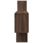 Estante de pared madera ingeniería marrón roble 167,5x18x68 cm de , Estantes y estanterías - Ref: Foro24-853323, Precio: 45,8...