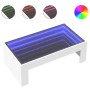 Mesa de centro con Infinity LED blanco 90x50x30 cm de , Mesas de centro - Ref: Foro24-847616, Precio: 102,43 €, Descuento: %
