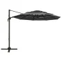 Sombrilla de 4 niveles con poste de aluminio antracita 3x3 m de vidaXL, Sombrillas - Ref: Foro24-313830, Precio: 193,94 €, De...
