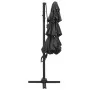 Sombrilla de 4 niveles con poste de aluminio antracita 3x3 m de vidaXL, Sombrillas - Ref: Foro24-313830, Precio: 193,94 €, De...