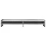Soporte de monitor madera ingeniería gris hormigón 100x24x16 cm de , Bases y elevadores para ordenadores - Ref: Foro24-854727...