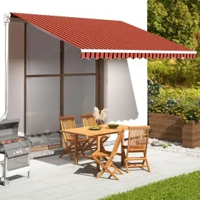 Spare fabric for orange and brown awning 4x3.5 m by , Awnings - Ref: Foro24-311958, Price: 62,35 €, Discount: %