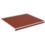 Tela de repuesto para toldo naranja y marrón 4x3,5 m de , Toldos - Ref: Foro24-311958, Precio: 62,35 €, Descuento: %