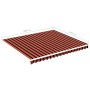 Tela de repuesto para toldo naranja y marrón 4x3,5 m de , Toldos - Ref: Foro24-311958, Precio: 62,84 €, Descuento: %