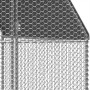 Jaula gallinero de acero galvanizado 3x12x2 m de , Jaulas y habitáculos para animales pequeños - Ref: Foro24-3278812, Precio:...