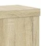 Soportes de plantas 2 uds madera roble Sonoma 15x15x20 cm de , Soportes para macetas - Ref: Foro24-852890, Precio: 23,04 €, D...