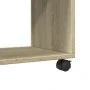 Rollschrank aus Sonoma-Eichen-Ingenieurholz mit Rädern, 72x33x42,5 cm. von , Seitentische - Ref: Foro24-853139, Preis: 37,32 ...