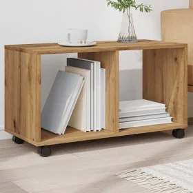 Rollschrank aus Holz, handgefertigt, 72x33x42,5 cm von , Seitentische - Ref: Foro24-853145, Preis: 49,67 €, Rabatt: %