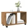 Armario con ruedas madera ingeniería artisian 72x33x42,5 cm de , Mesas auxiliares - Ref: Foro24-853145, Precio: 49,67 €, Desc...