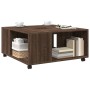 Mesa de centro madera de ingeniería marrón roble 80x80x40 cm de , Mesas de centro - Ref: Foro24-853179, Precio: 81,74 €, Desc...